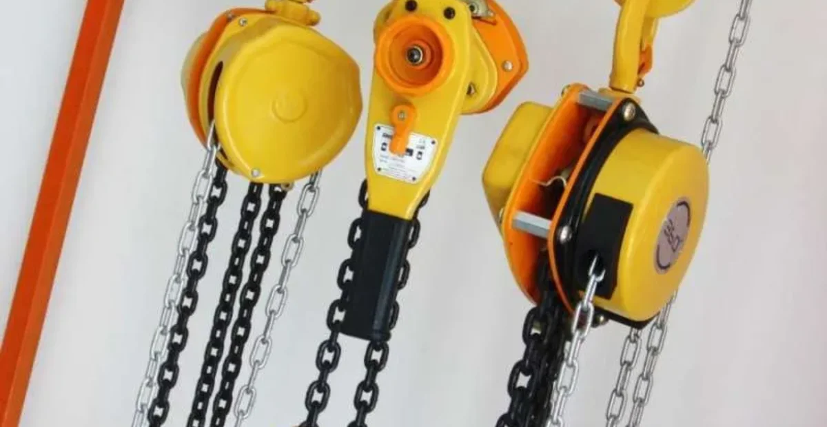 perbedaan chain block dan lever block